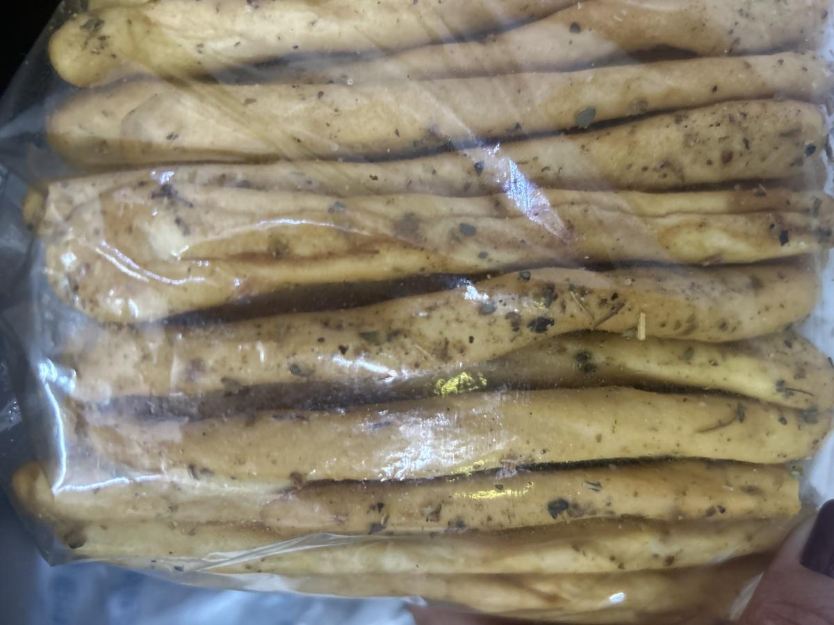 Torrada palito temperada