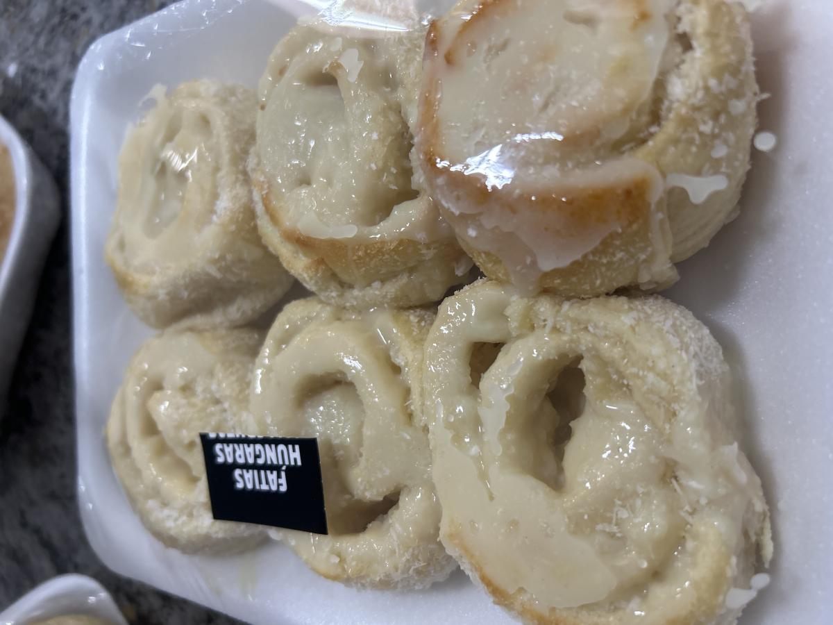 Fatias húngaras leite condensado e coco