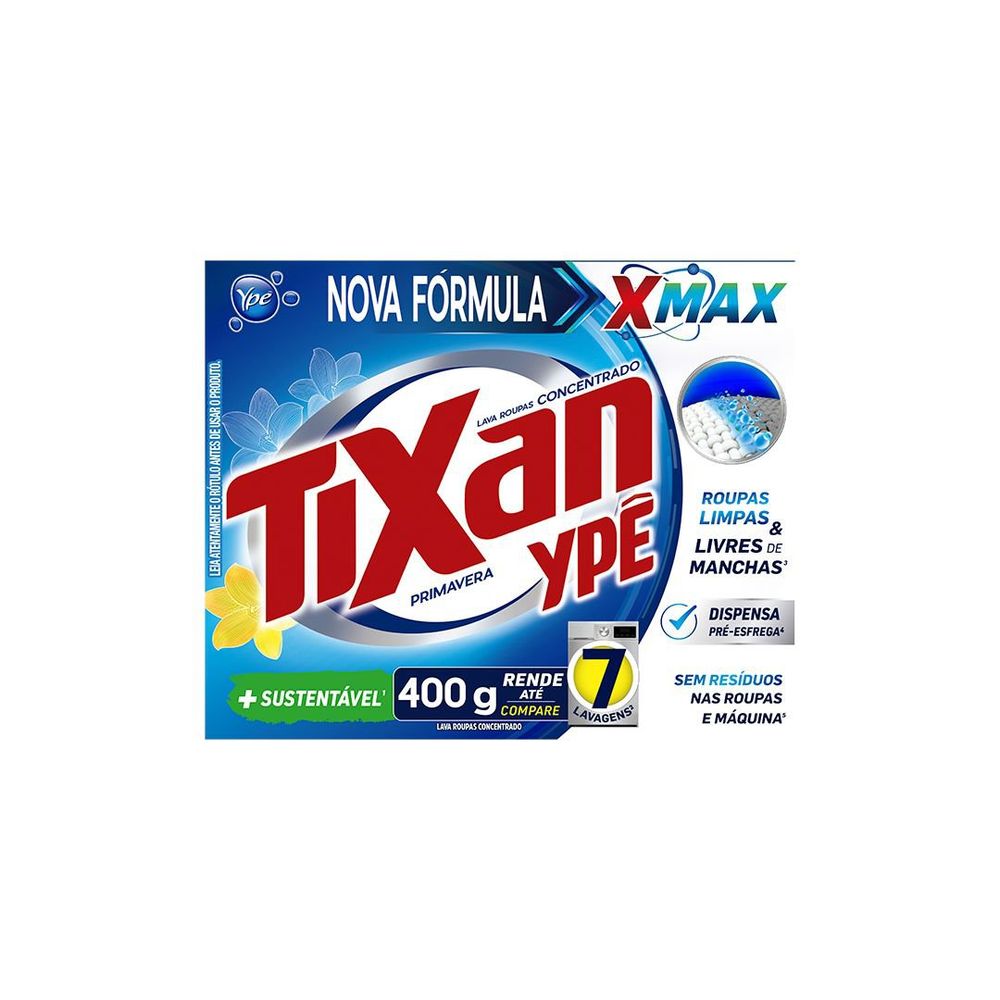 Sabão em pó tixan ype