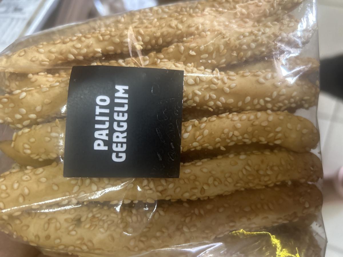 Torrada palito com gergelim