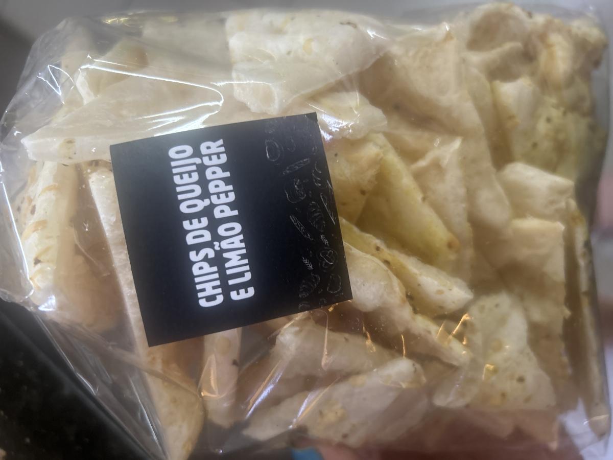 Biscoito chips de polvilho